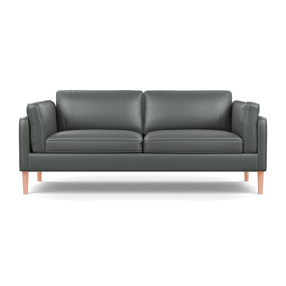Heal's Sonno 3 Seater Leather Grain White 000 Natural Feet - Heal's UK Furniture – image 63