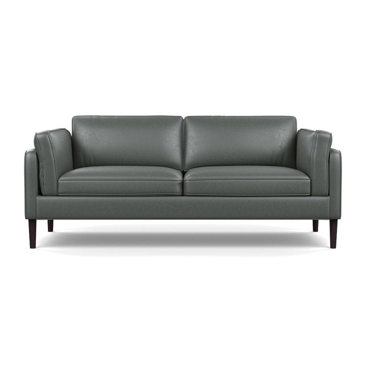 Heal's Sonno 3 Seater Leather Grain White 000 Natural Feet - Heal's UK Furniture – image 64