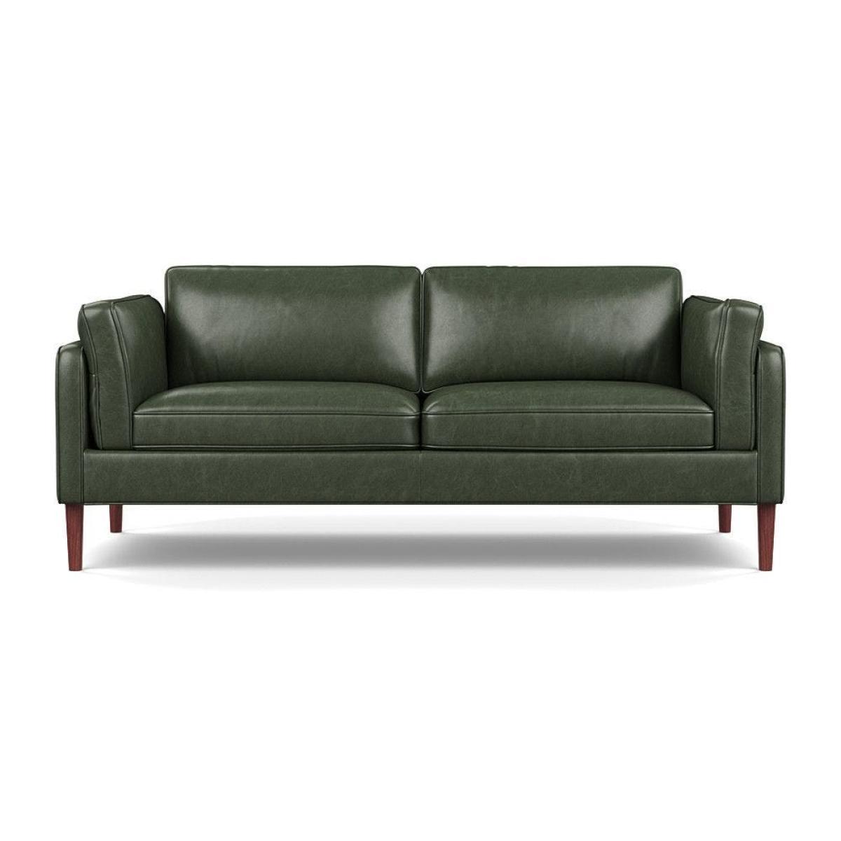 Heal's Sonno 3 Seater Leather Grain White 000 Natural Feet - Heal's UK Furniture – image 65