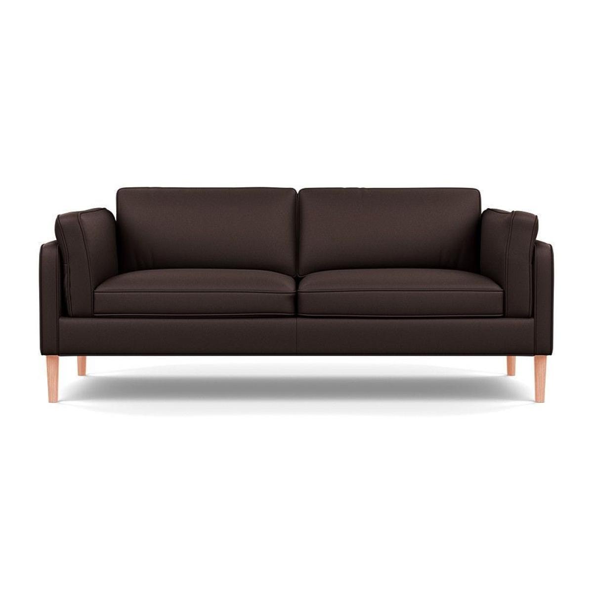 Heal's Sonno 3 Seater Leather Grain White 000 Natural Feet - Heal's UK Furniture – image 76