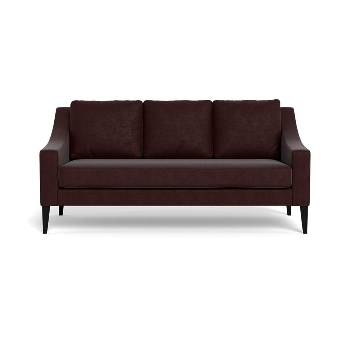 Heal's Richmond 3 Seater Sofa Smart Luxe Velvet Acorn Black Beech Feet – image 2