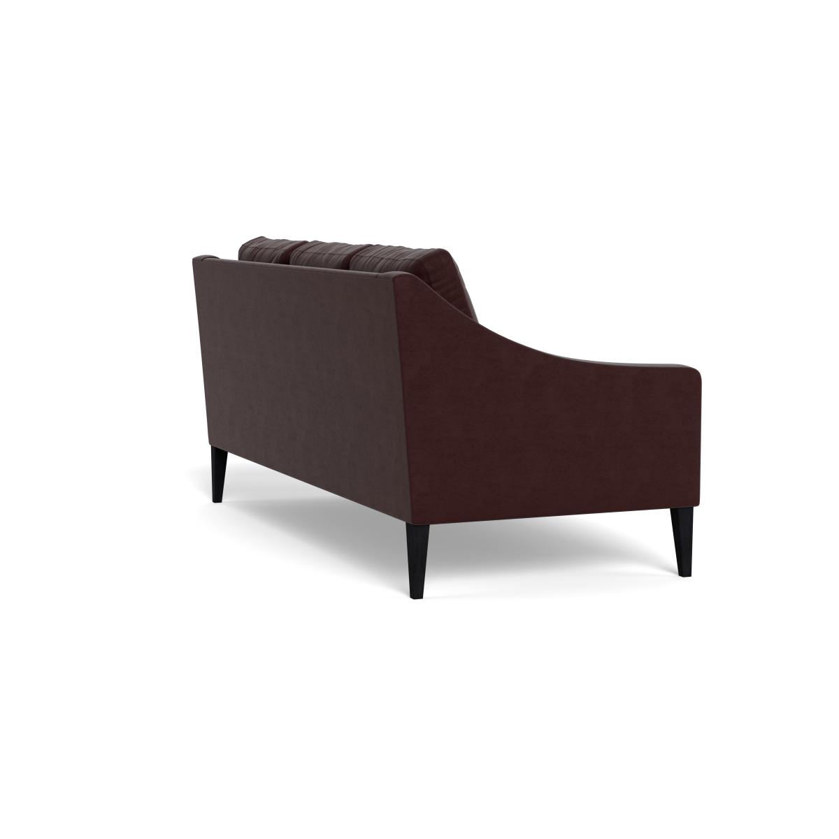 Heal's Richmond 3 Seater Sofa Smart Luxe Velvet Acorn Black Beech Feet – image 5