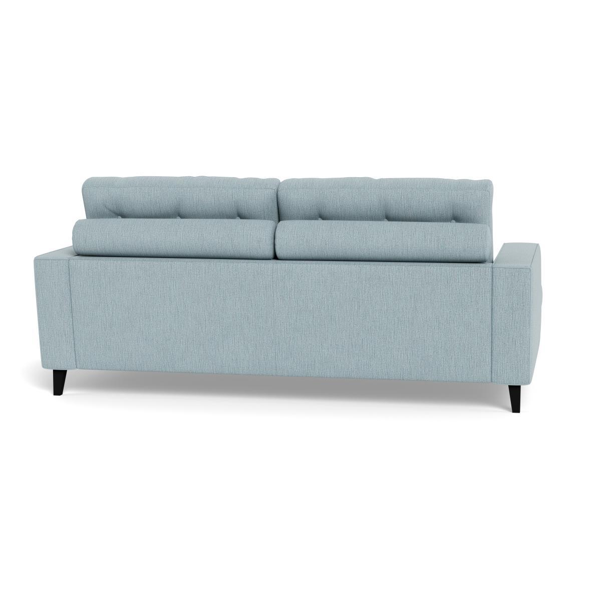 Heal's Mistral 3 Seater Sofa Smart Linen Mix Duck Egg Natural Feet - Heal's UK Furniture – image 5