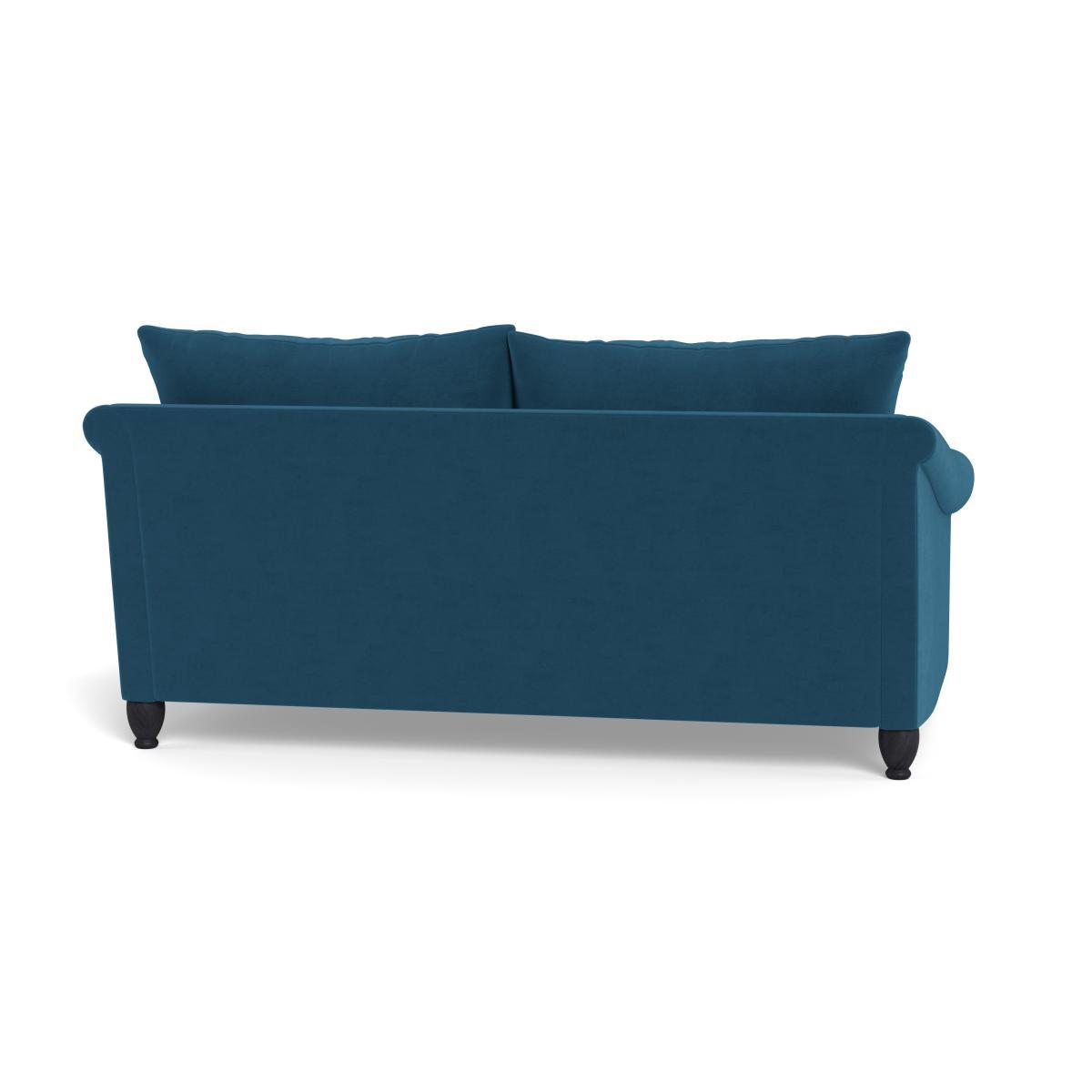 Heal's Devon 3 Seater Melton Wool Shale Walnut Stain Beech Feet - Heal's UK Furniture – image 5