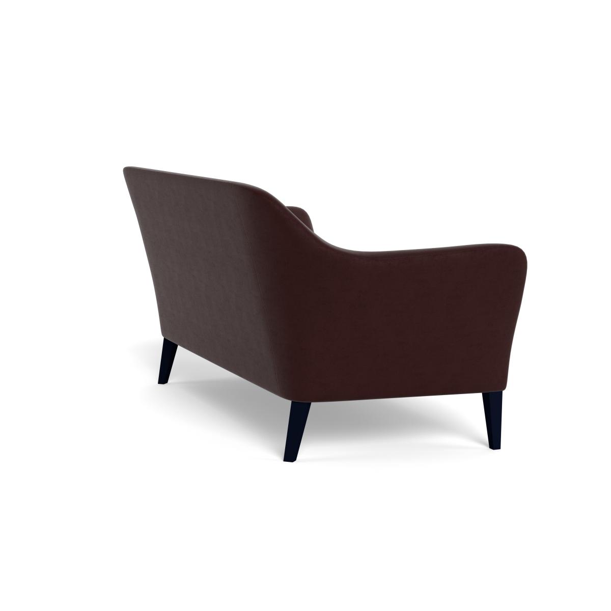 Heal's Wallis 3 Seater Sofa Smart Luxe Velvet Acorn Natural Oak Feet – image 5