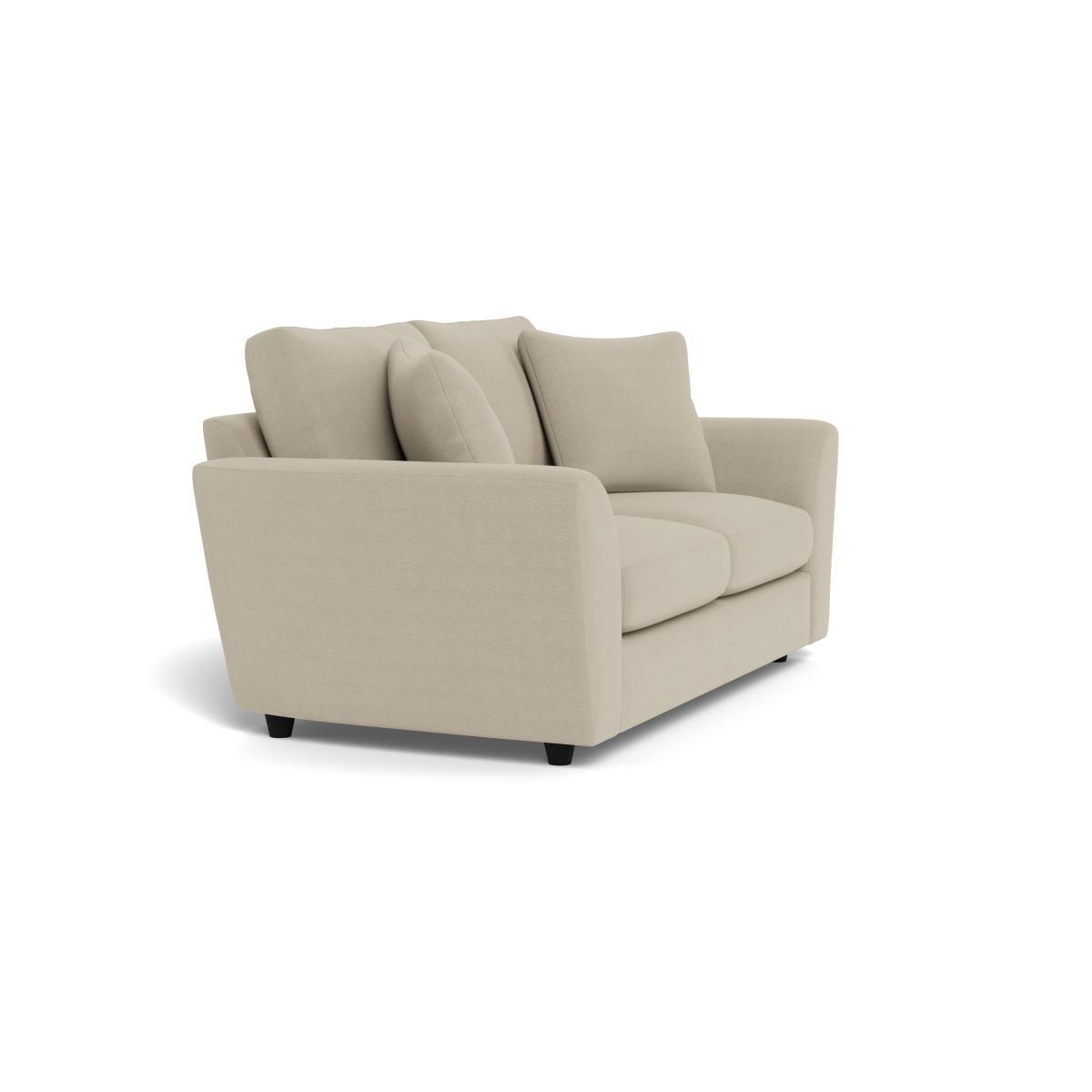 Heal's Snooze 3 Seater Sofa Linen Hessian Black Feet - Heal's UK Furniture – image 2