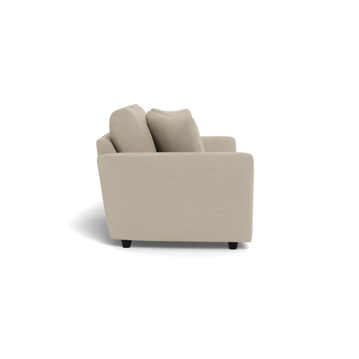 Heal's Snooze 3 Seater Sofa Linen Hessian Black Feet - Heal's UK Furniture – image 3