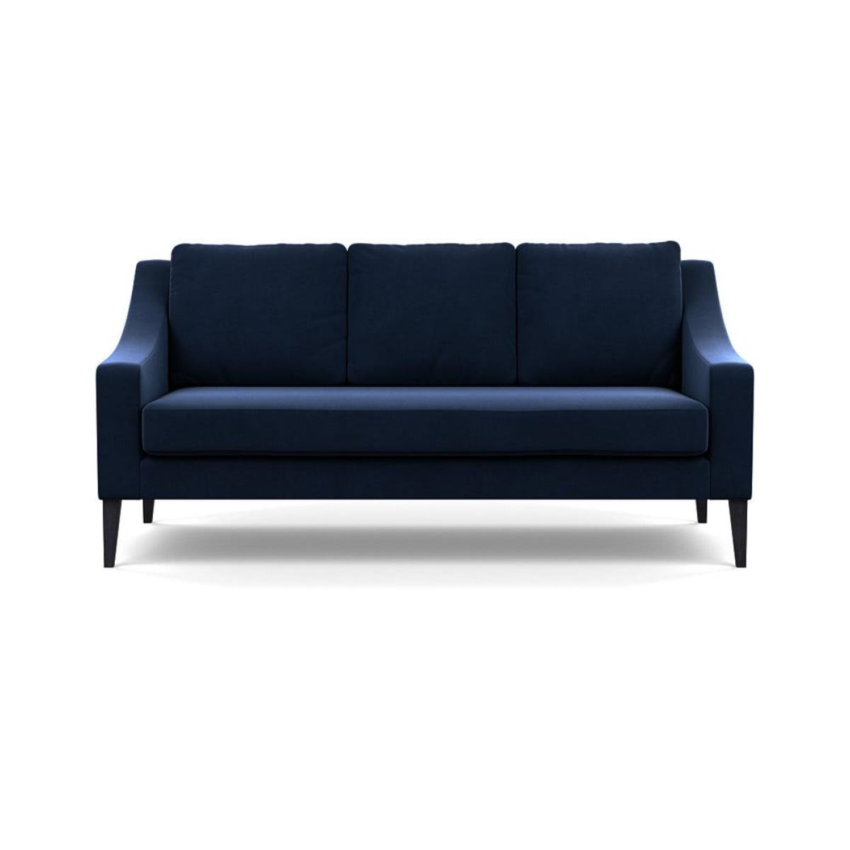 Heal's Richmond 3 Seater Sofa Smart Velvet Dusk Black Feet – image 2