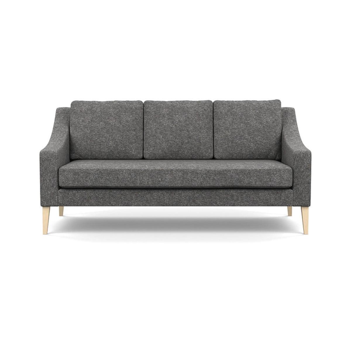 Heal's Richmond 3 Seater Sofa Melton Wool Shale NATURAL – image 2