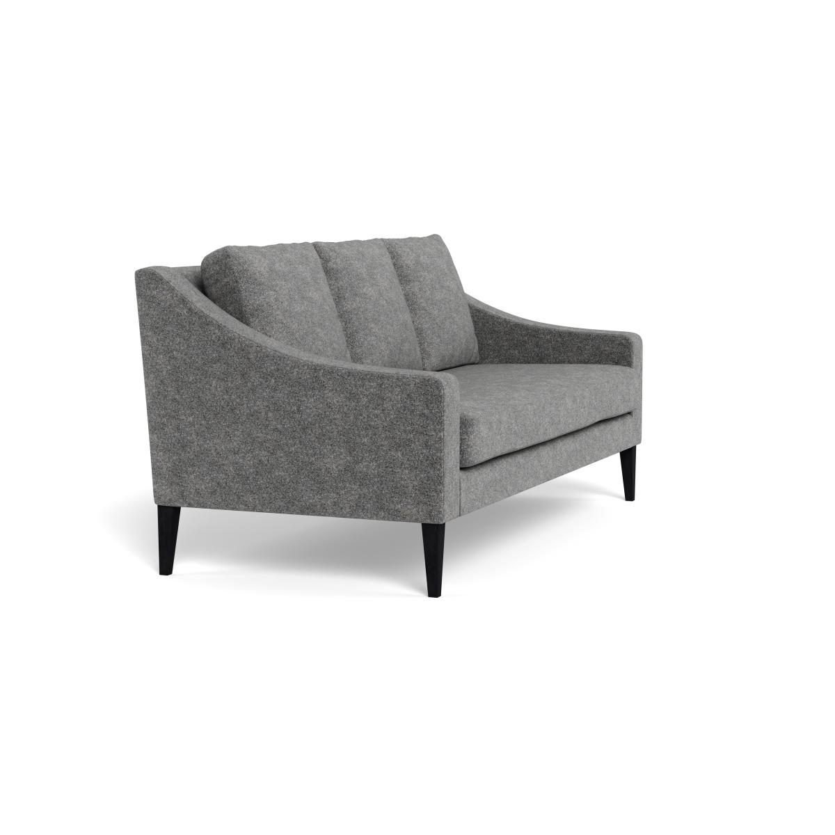 Heal's Richmond 3 Seater Sofa Melton Wool Shale NATURAL – image 3