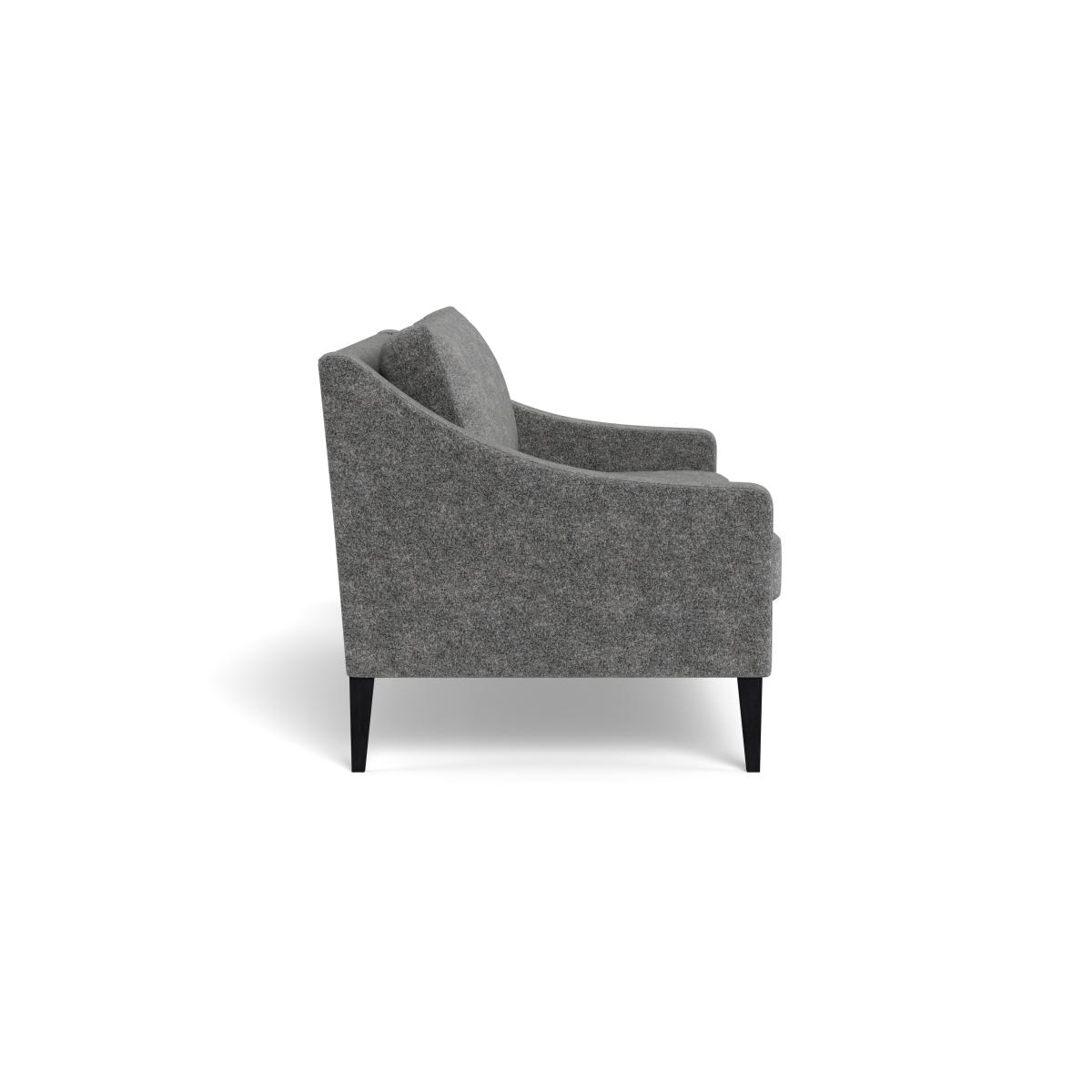 Heal's Richmond 3 Seater Sofa Melton Wool Shale NATURAL – image 4
