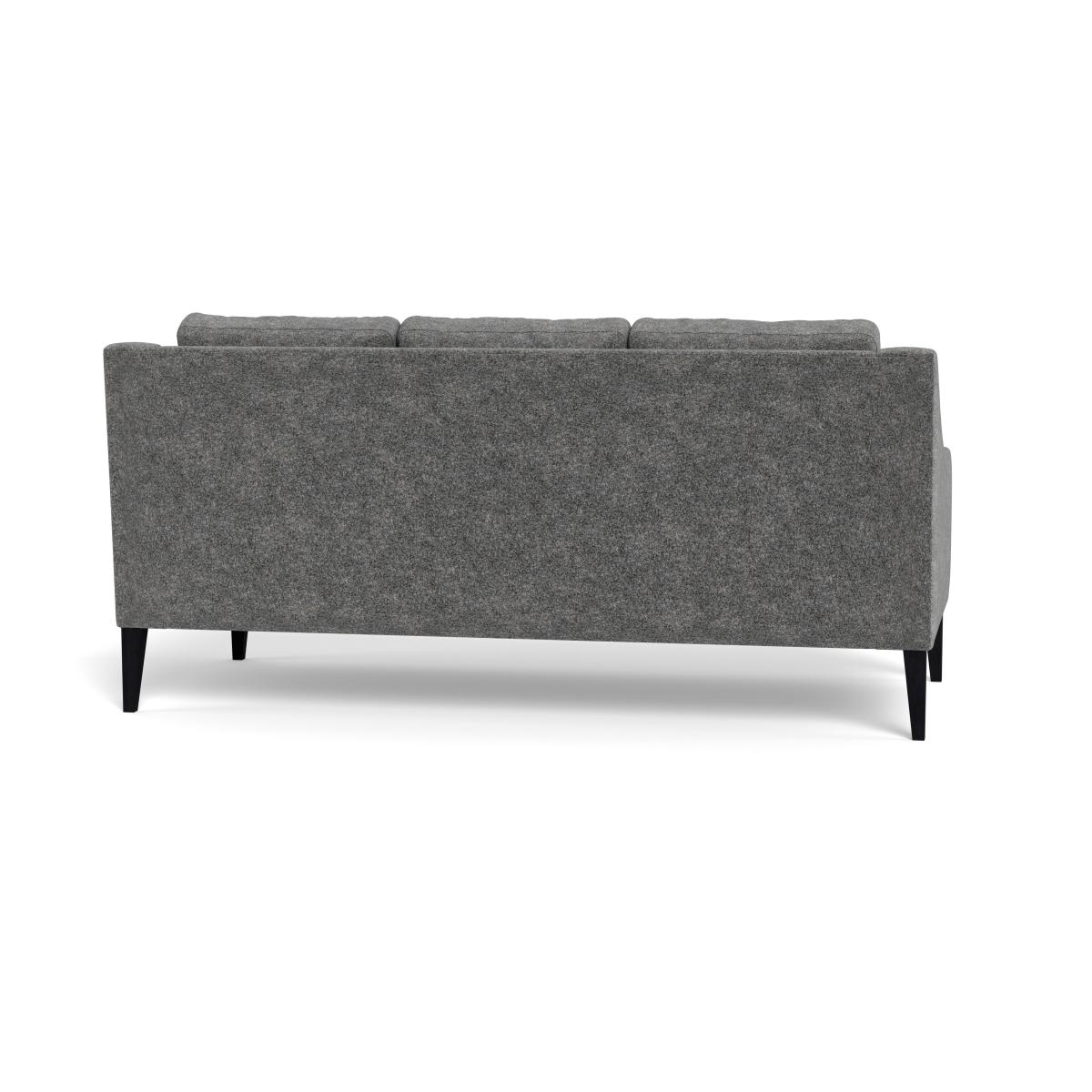 Heal's Richmond 3 Seater Sofa Melton Wool Shale NATURAL – image 6
