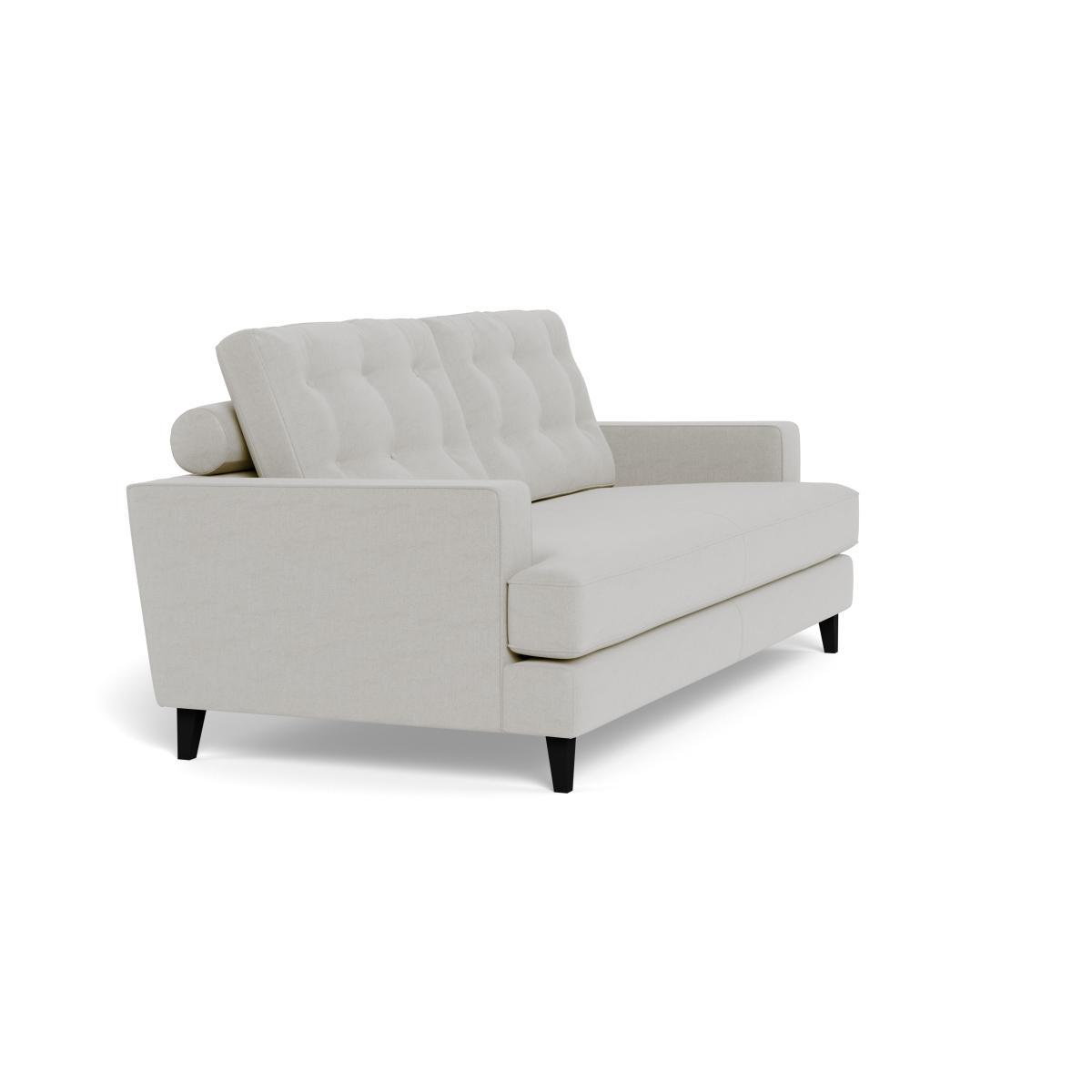 Heal's Mistral 3 Seater Sofa Capelo LinenCotton Sea Salt Black Feet - Heal's UK Furniture – image 2