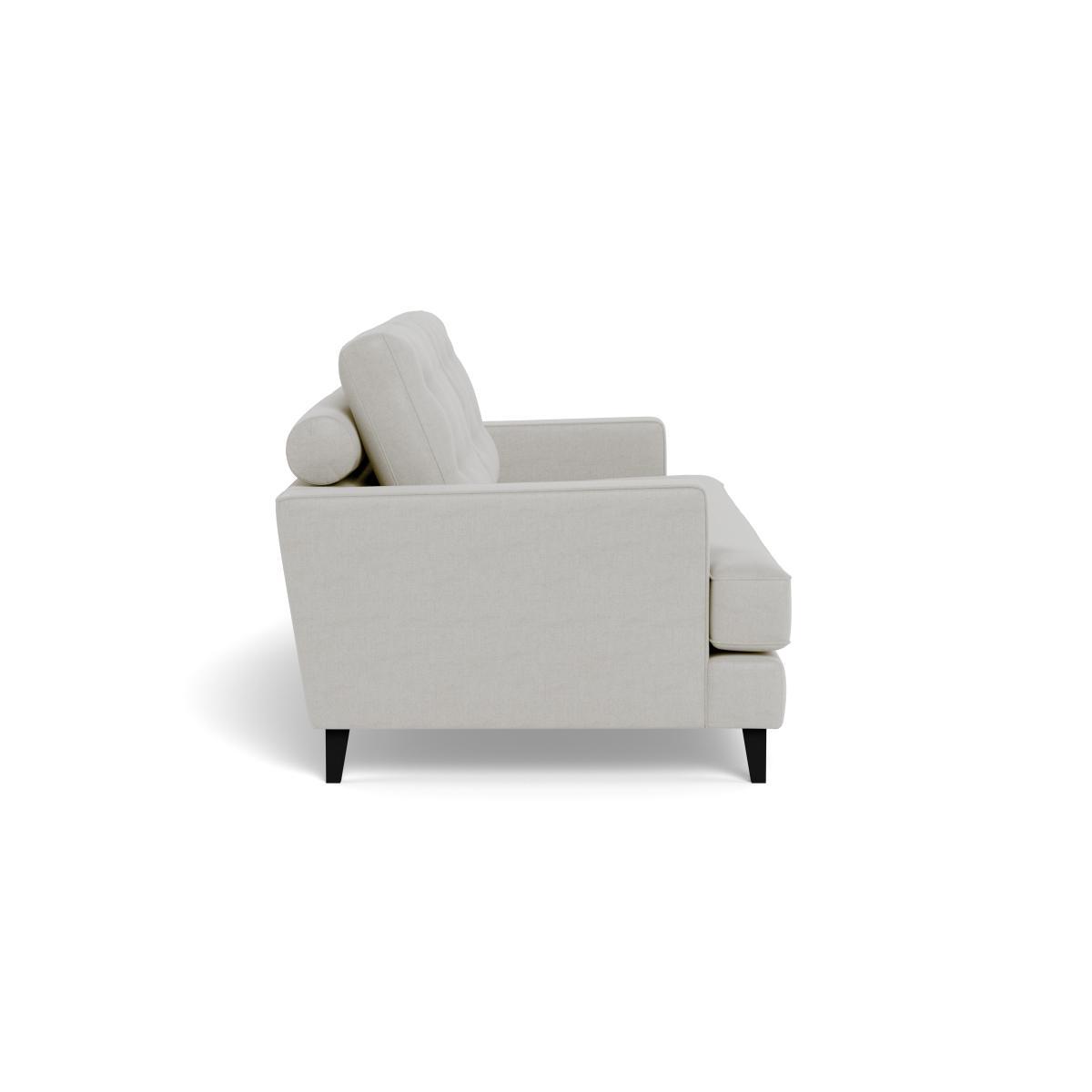 Heal's Mistral 3 Seater Sofa Capelo LinenCotton Sea Salt Black Feet - Heal's UK Furniture – image 3