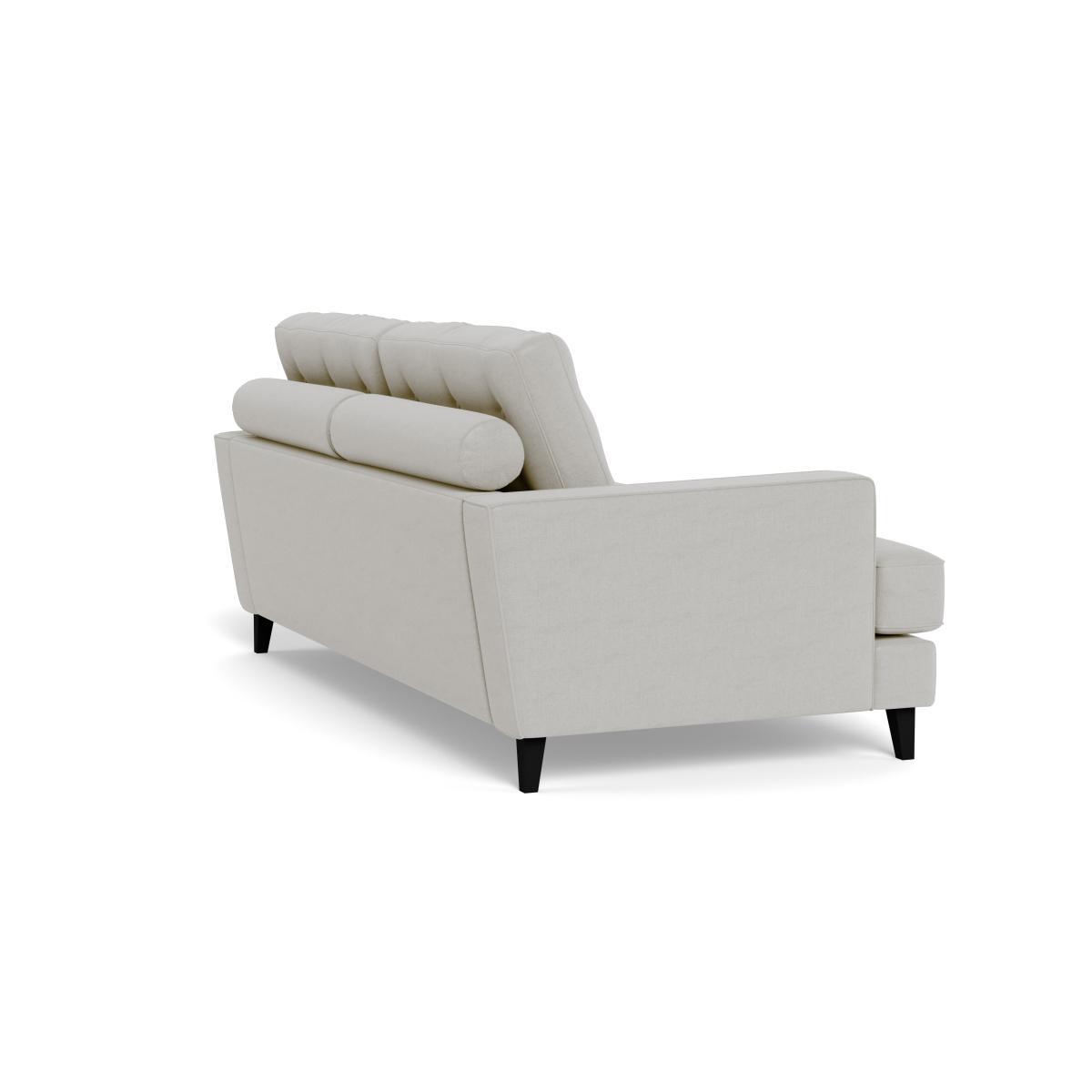 Heal's Mistral 3 Seater Sofa Capelo LinenCotton Sea Salt Black Feet - Heal's UK Furniture – image 4