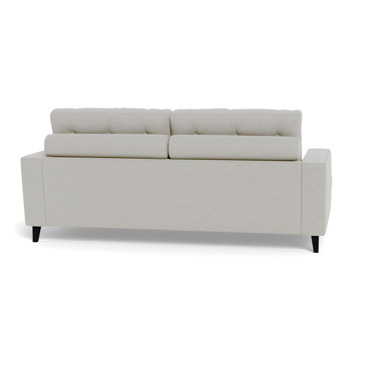 Heal's Mistral 3 Seater Sofa Capelo LinenCotton Sea Salt Black Feet - Heal's UK Furniture – image 5