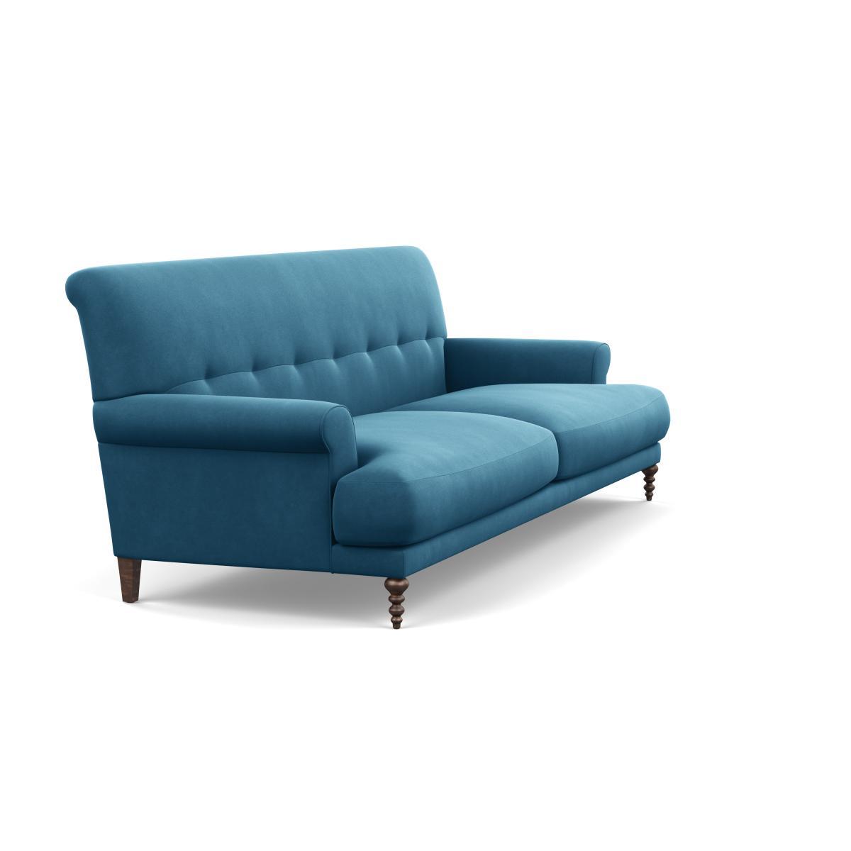 Heal's Oscar 3 Seater Informal Sofa Kvadrat Molly 170 Walnut Feet - Heal's UK Furniture – image 2