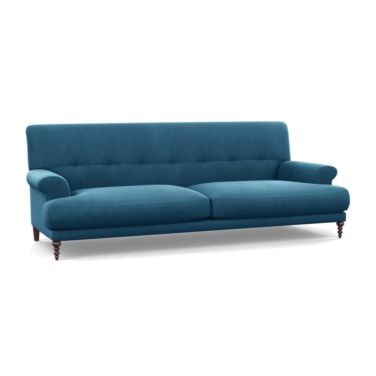 Heal's Oscar 3 Seater Informal Sofa Kvadrat Molly 170 Walnut Feet - Heal's UK Furniture – image 1