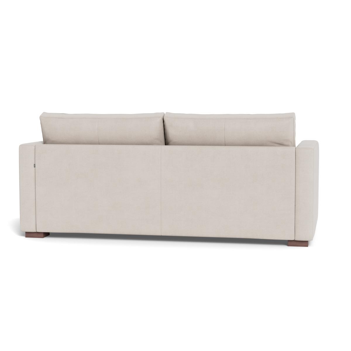 Heal's Palermo 3 Seater Sofa Siena Cotton Natural Brass/Walnut Feet - Heal's UK Furniture – image 5