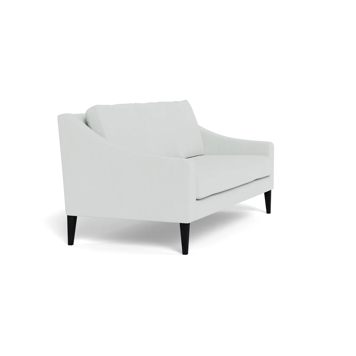 Heal's Richmond 3 Seater Sofa Melton Wool Shale BLACK - Heal's UK Furniture – image 2