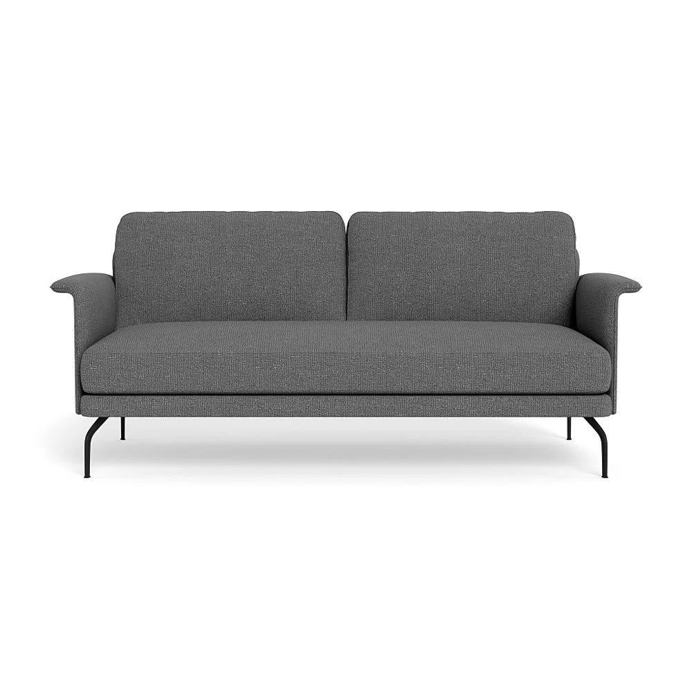 Heal's Iver 3 Seater Sofa Tejo Recycled Noir Black Feet – image 2