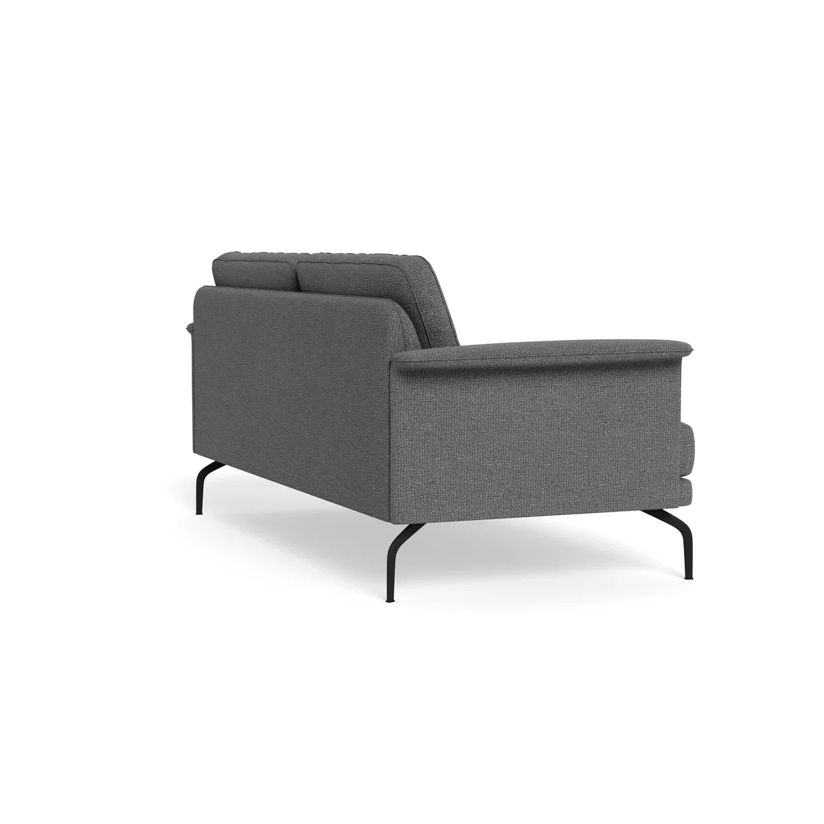 Heal's Iver 3 Seater Sofa Tejo Recycled Noir Black Feet – image 5