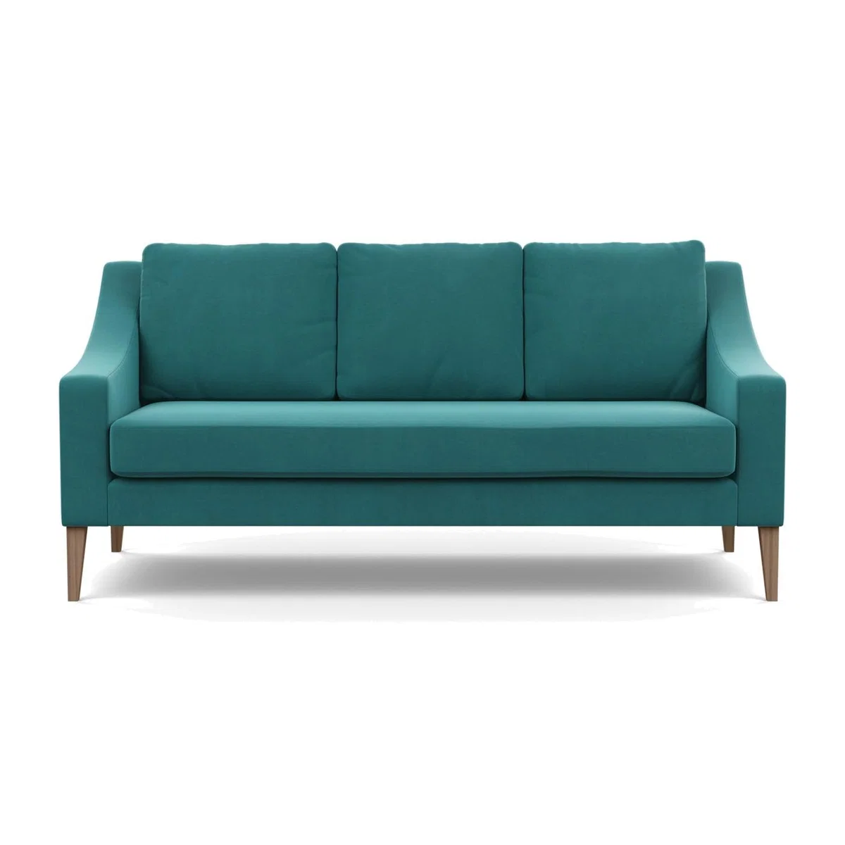 Heal's Richmond 3 Seater Sofa Brushed Cotton Pine Tinted Ash Feet - Heal's UK Furniture
