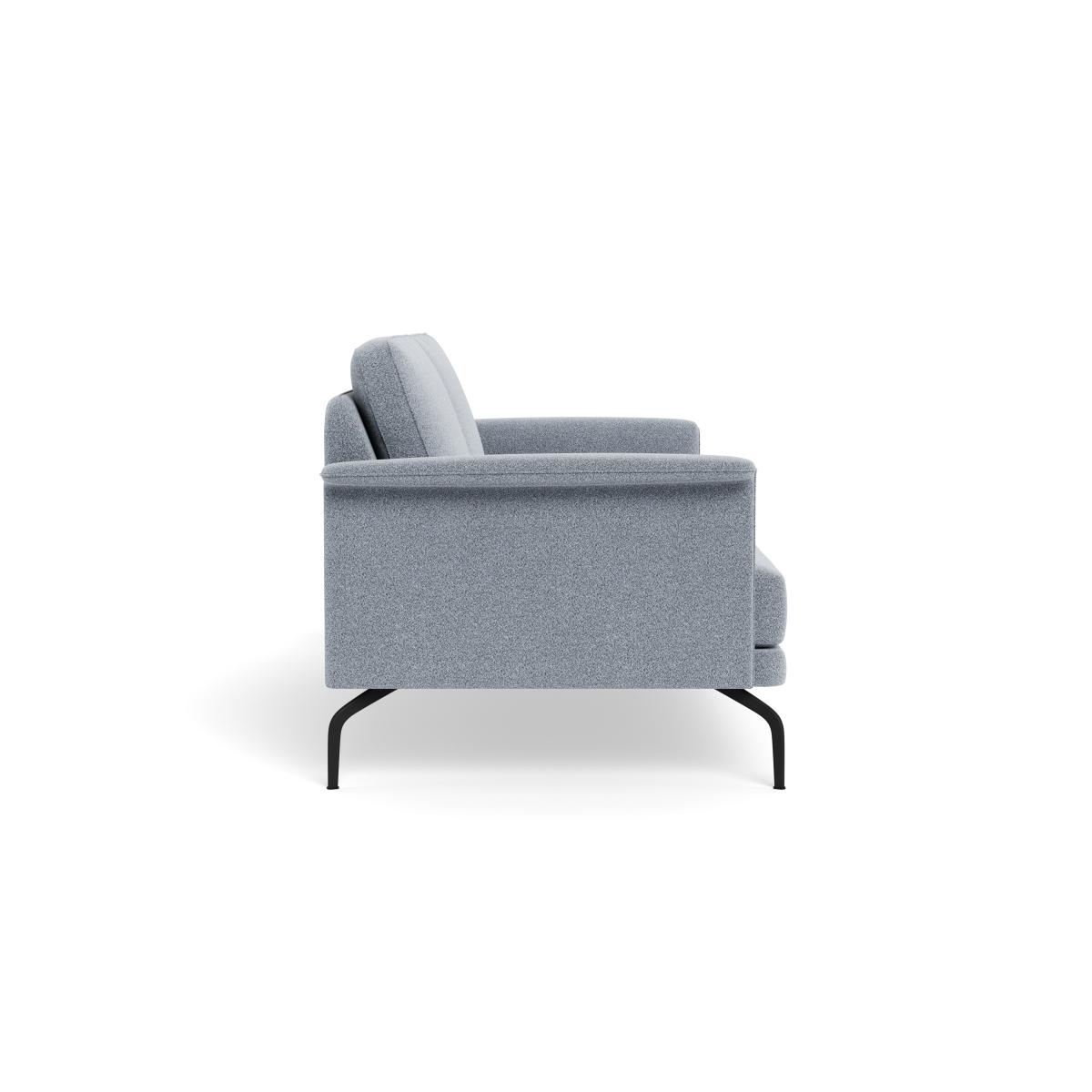 Heal's Iver 3 Seater Sofa Boucle Steel Black Feet – image 4