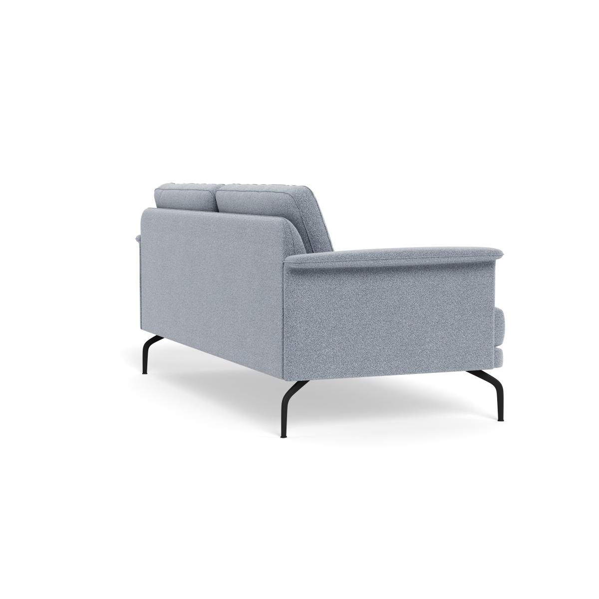 Heal's Iver 3 Seater Sofa Boucle Steel Black Feet – image 5