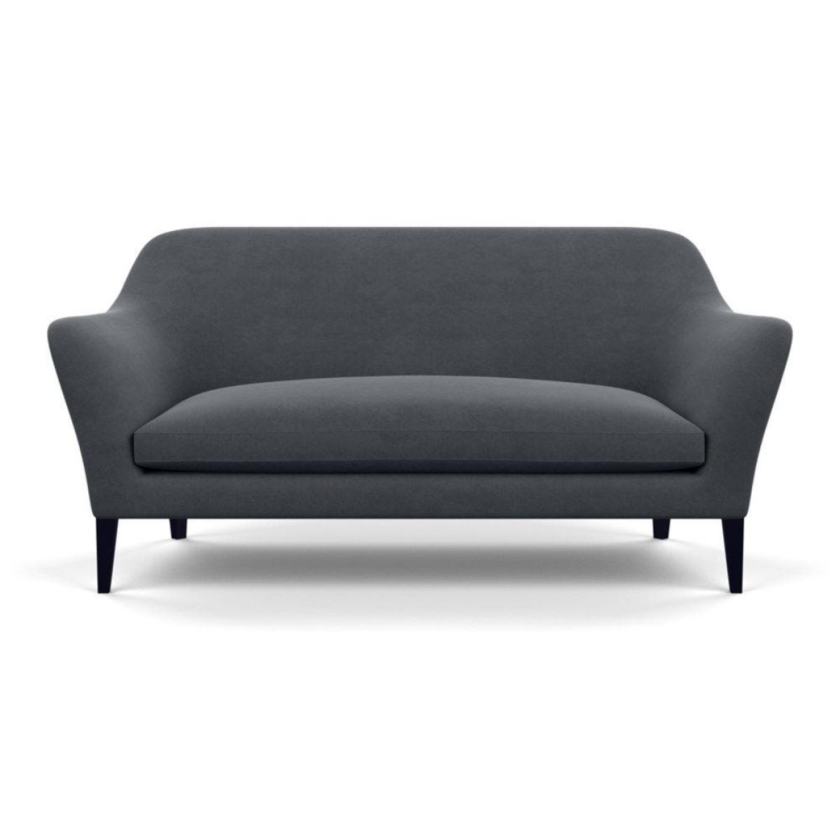 Heal's Wallis 3 Seater Sofa Smart Velvet Dusk Natural Oak Feet – image 107