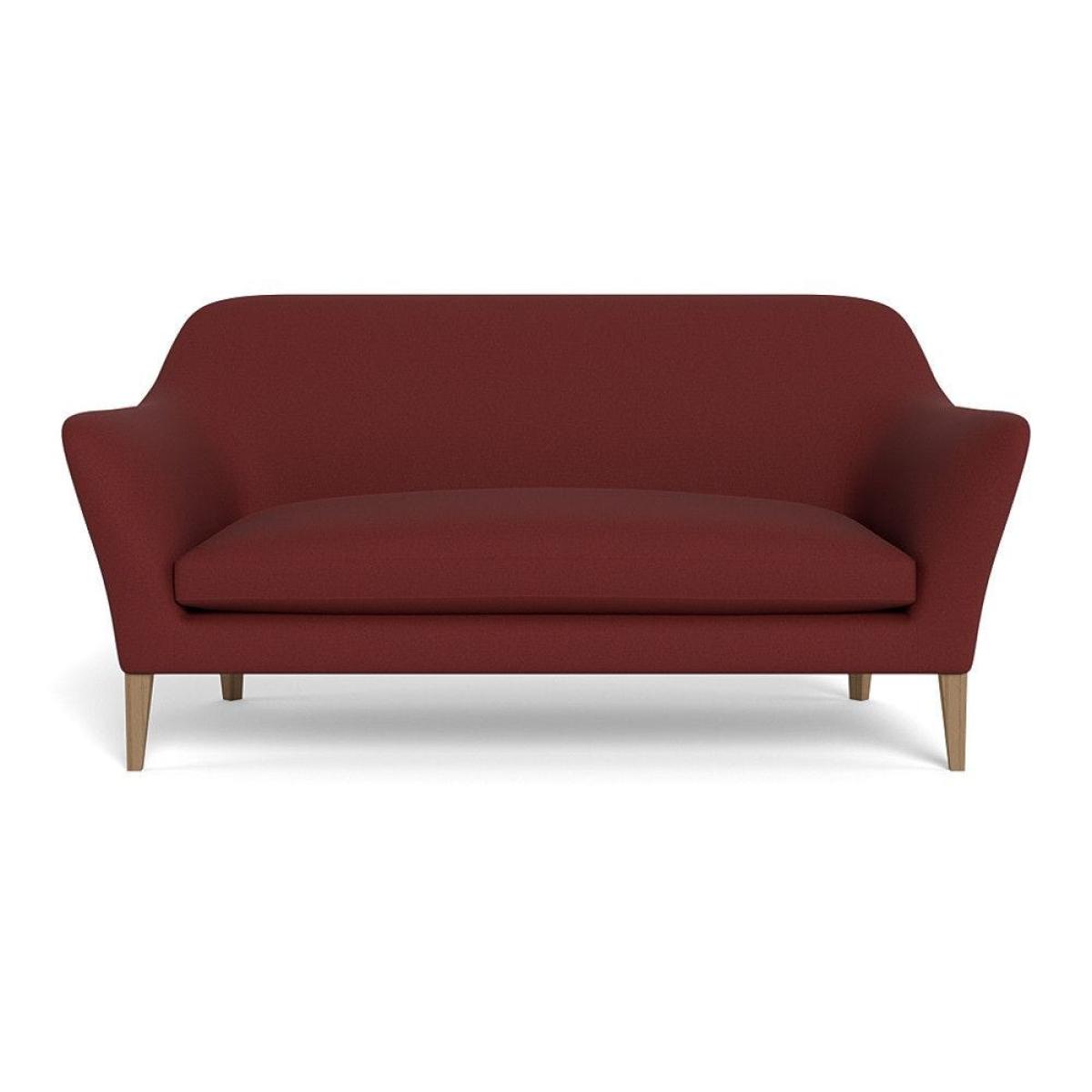 Heal's Wallis 3 Seater Sofa Smart Velvet Dusk Natural Oak Feet – image 13