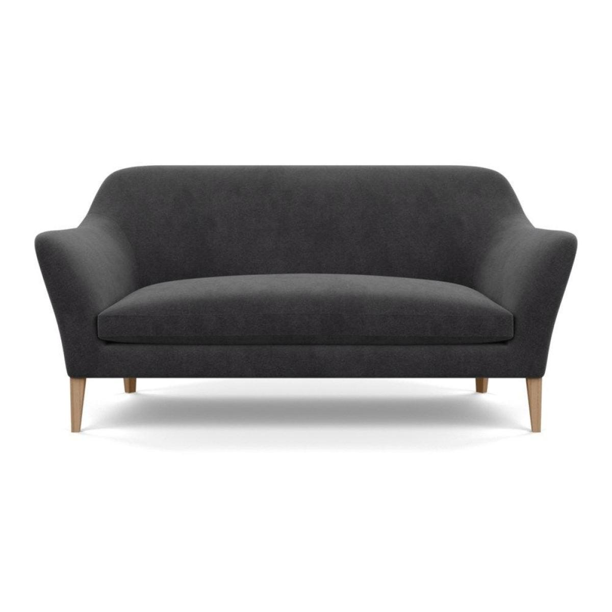 Heal's Wallis 3 Seater Sofa Smart Velvet Dusk Natural Oak Feet – image 47