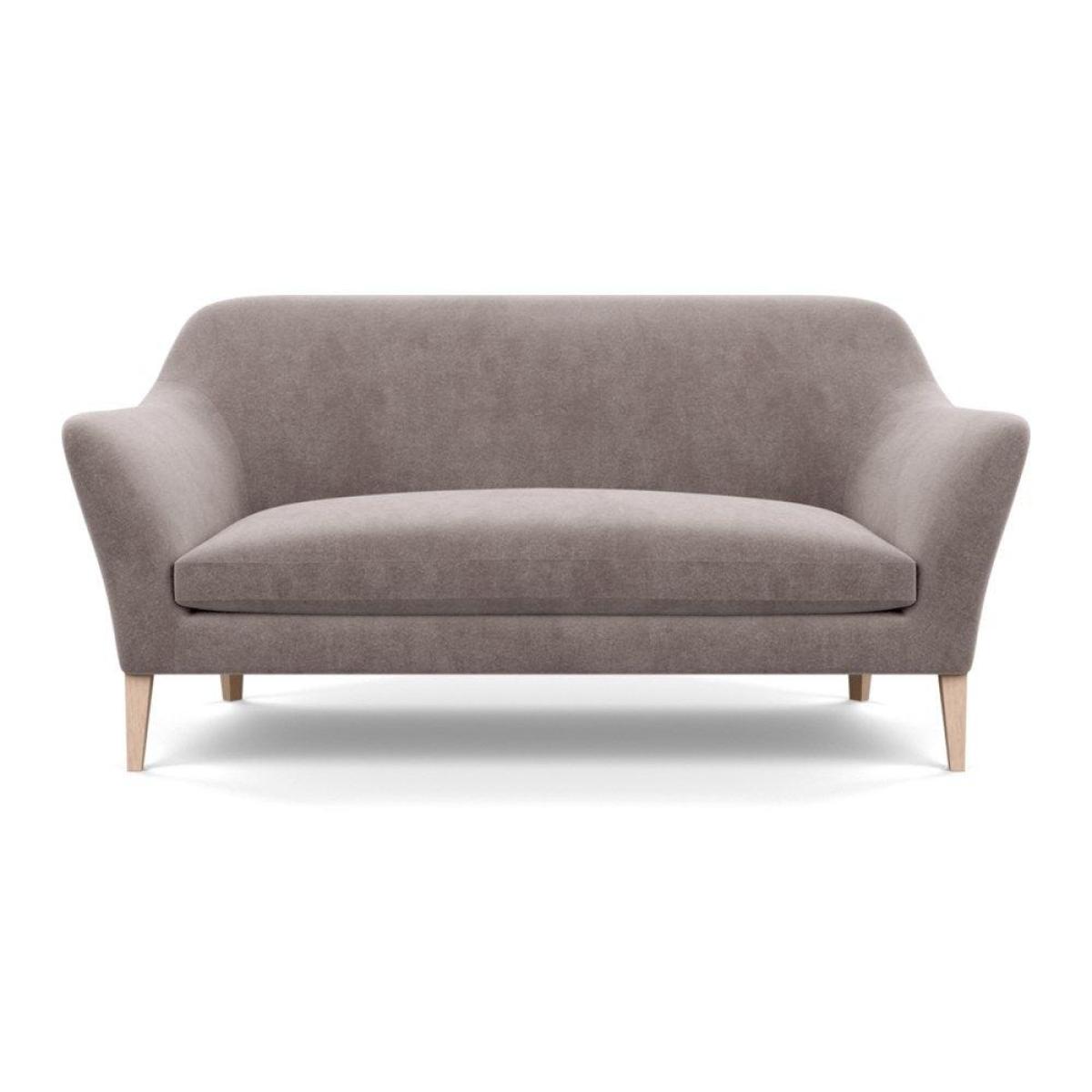 Heal's Wallis 3 Seater Sofa Smart Velvet Dusk Natural Oak Feet – image 49