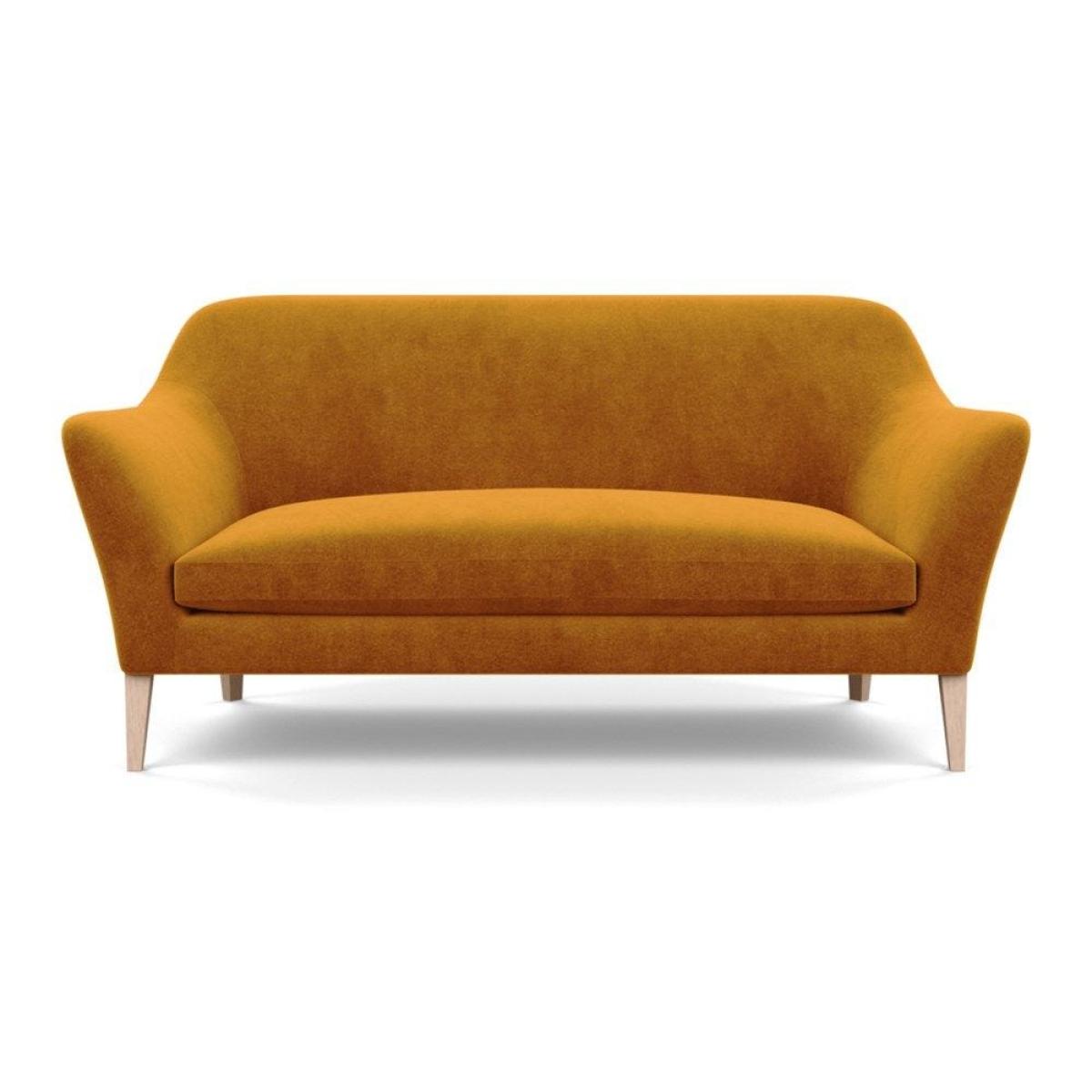 Heal's Wallis 3 Seater Sofa Smart Velvet Dusk Natural Oak Feet – image 59