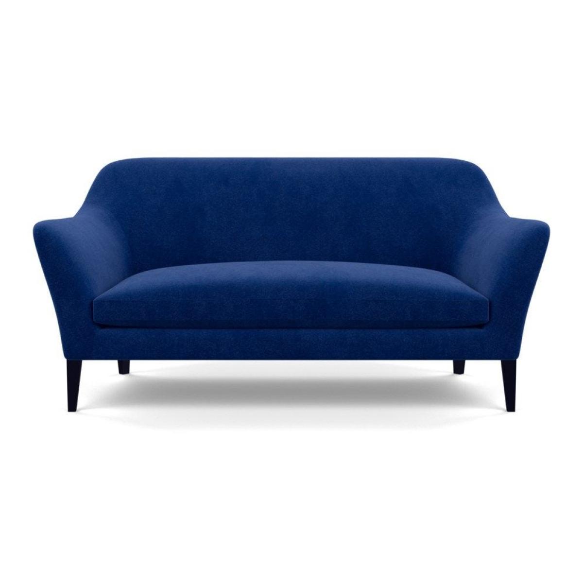 Heal's Wallis 3 Seater Sofa Smart Velvet Dusk Natural Oak Feet – image 98