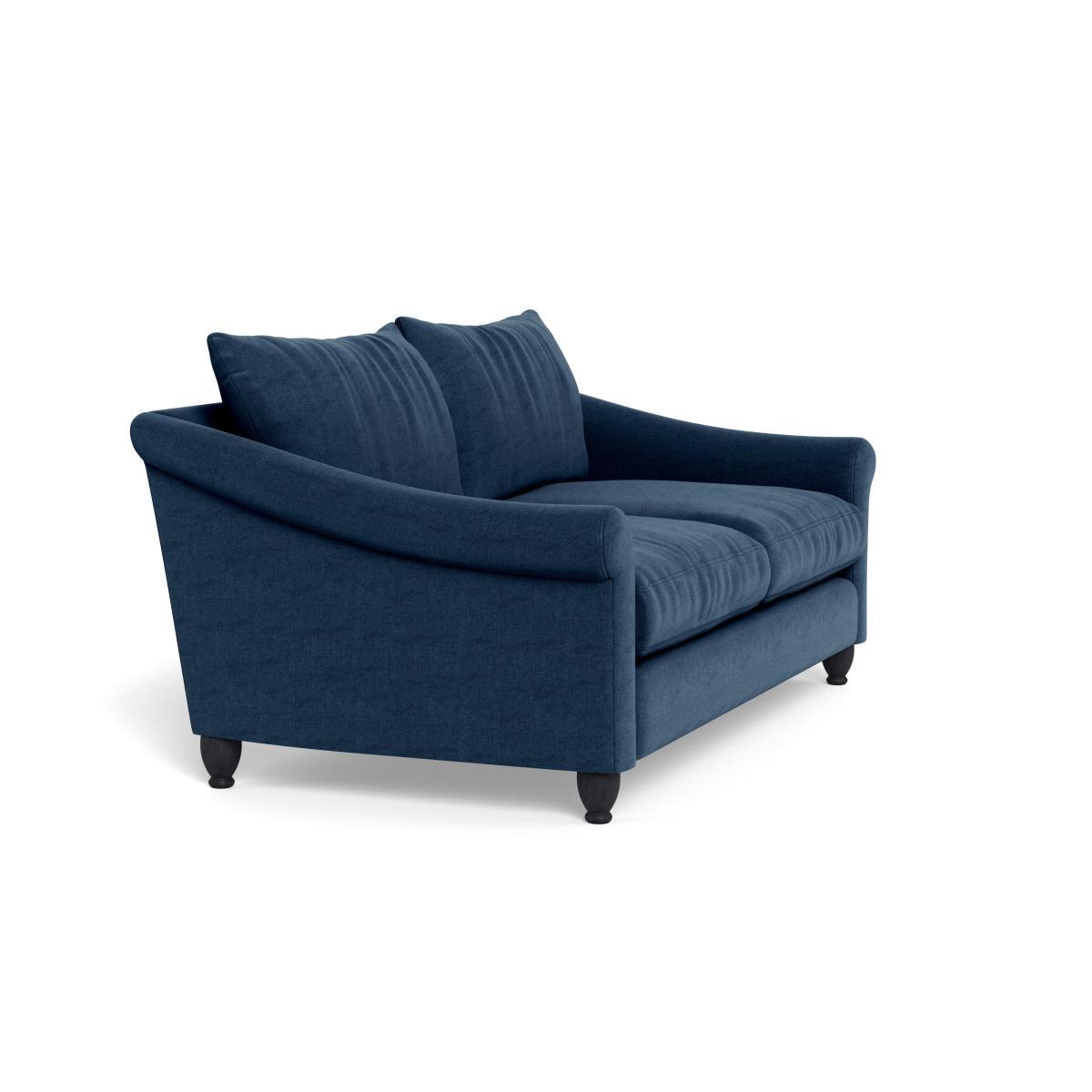 Heal's Devon 3 Seater Capelo LinenCotton Inkspot Walnut Stain Beech Feet - Heal's UK Furniture – image 2