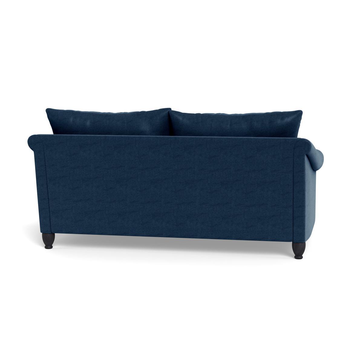 Heal's Devon 3 Seater Capelo LinenCotton Inkspot Walnut Stain Beech Feet - Heal's UK Furniture – image 5