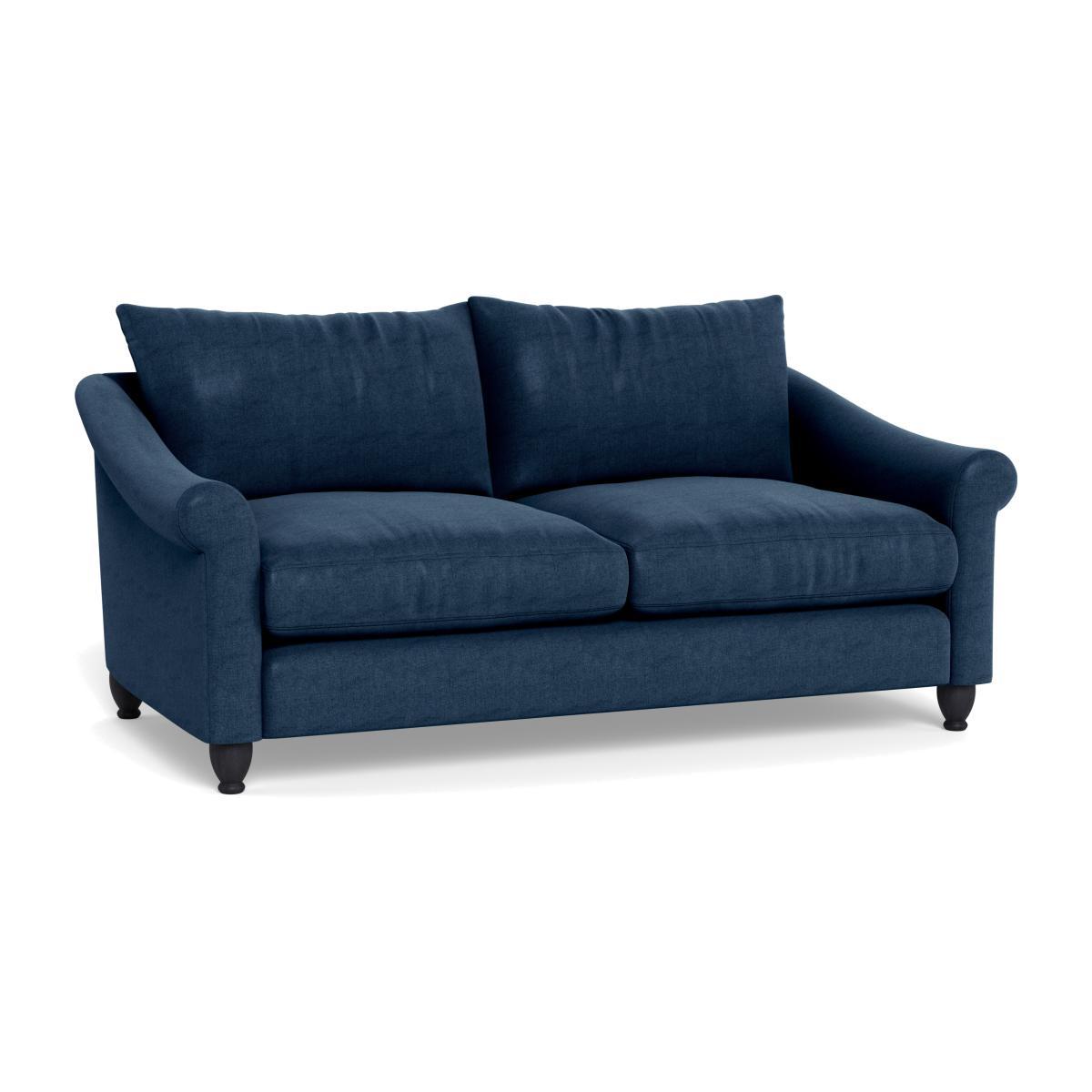 Heal's Devon 3 Seater Capelo LinenCotton Inkspot Walnut Stain Beech Feet - Heal's UK Furniture – image 1