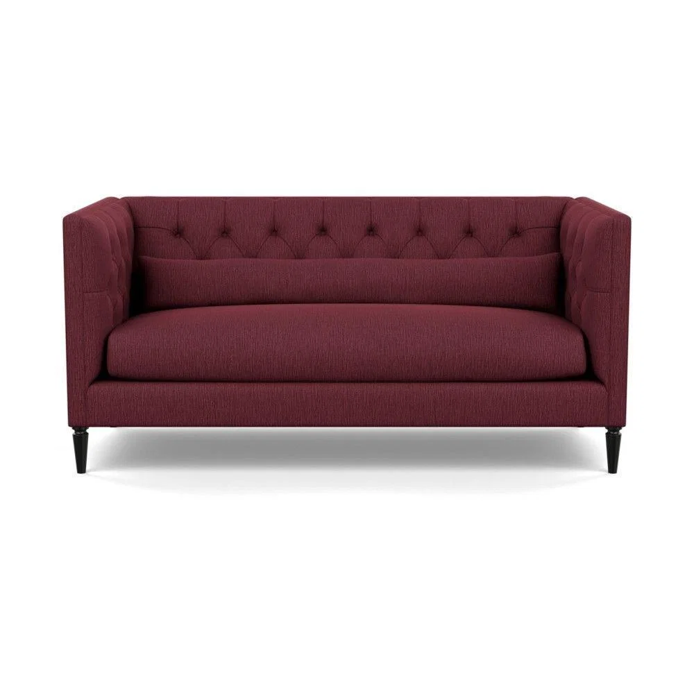 Heal's Balmoral 3 Seater Sofa Smart Linen Mix Duck Egg Walnut Feet - Heal's UK Furniture – image 20