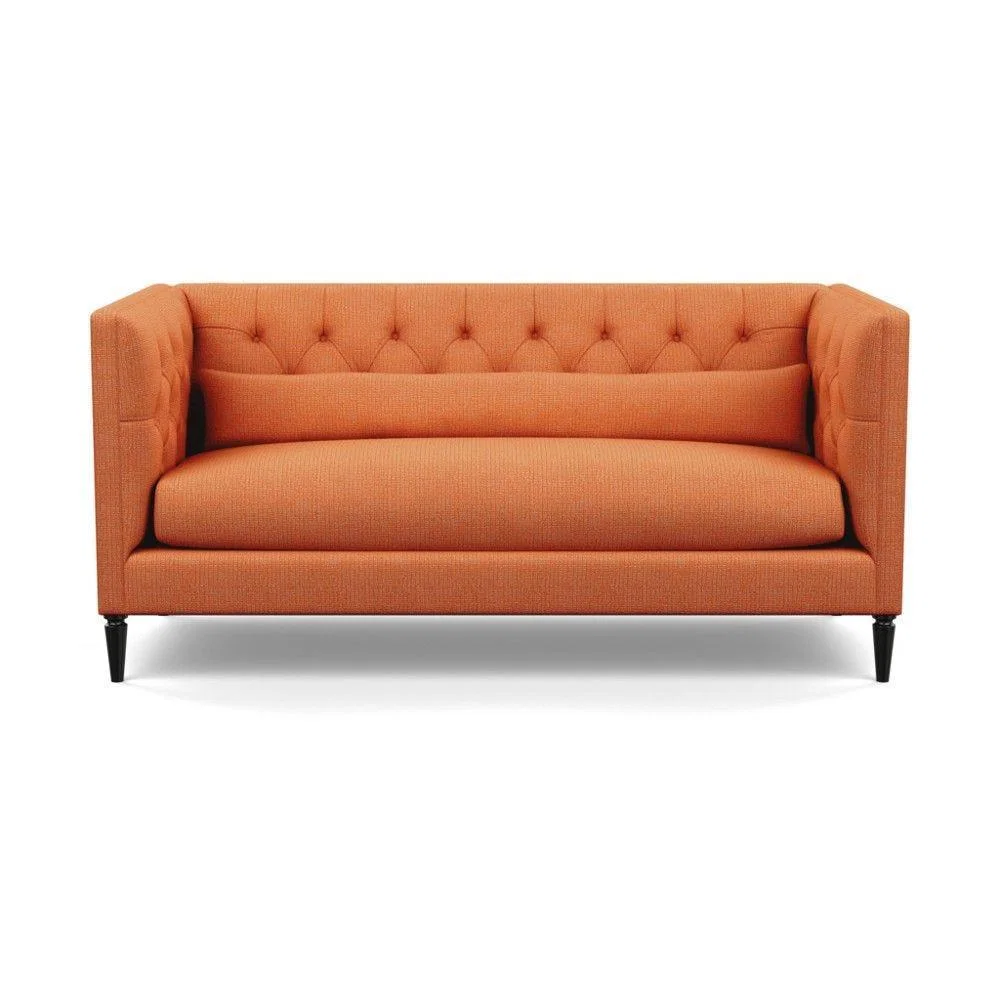 Heal's Balmoral 3 Seater Sofa Smart Linen Mix Duck Egg Walnut Feet - Heal's UK Furniture – image 24