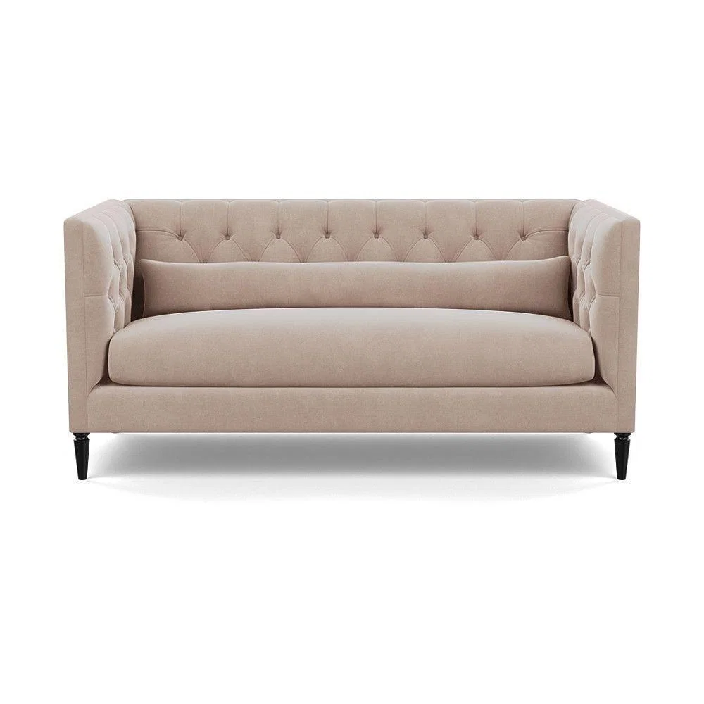 Heal's Balmoral 3 Seater Sofa Smart Linen Mix Duck Egg Walnut Feet - Heal's UK Furniture – image 28