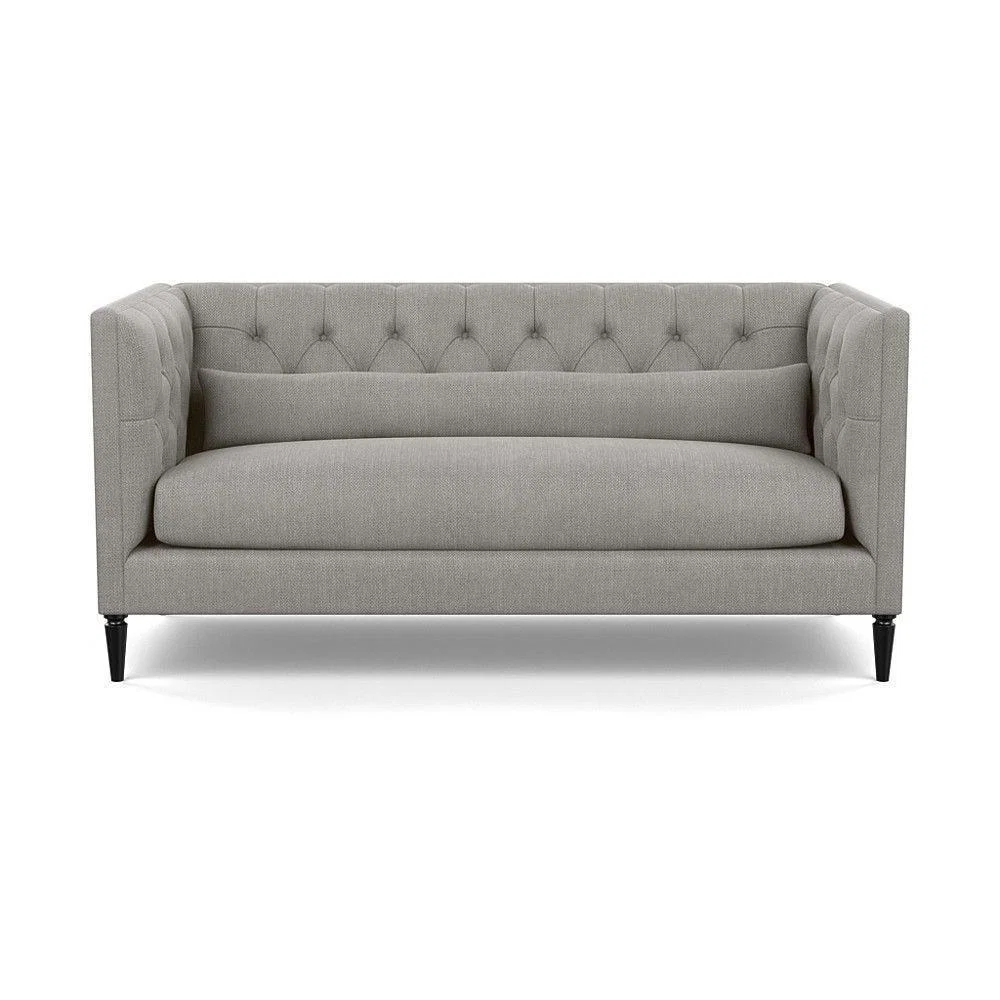 Heal's Balmoral 3 Seater Sofa Smart Linen Mix Duck Egg Walnut Feet - Heal's UK Furniture – image 33