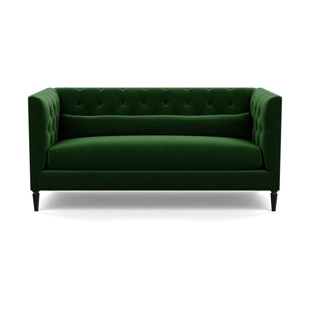 Heal's Balmoral 3 Seater Sofa Smart Linen Mix Duck Egg Walnut Feet - Heal's UK Furniture – image 36