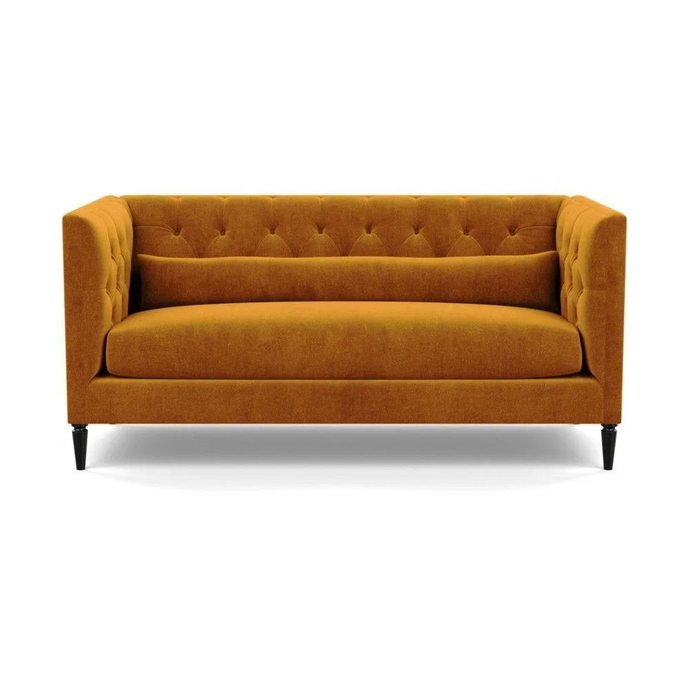 Heal's Balmoral 3 Seater Sofa Smart Linen Mix Duck Egg Walnut Feet - Heal's UK Furniture – image 52