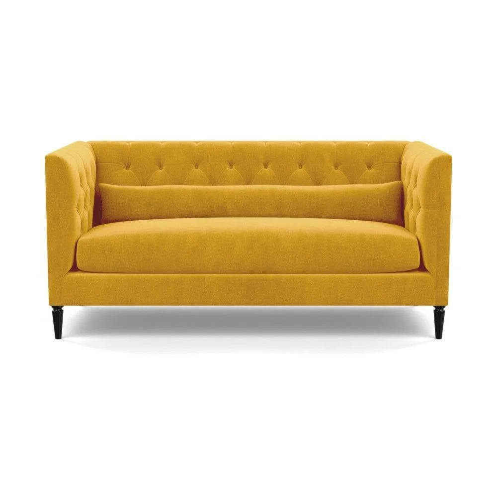 Heal's Balmoral 3 Seater Sofa Smart Linen Mix Duck Egg Walnut Feet - Heal's UK Furniture – image 59