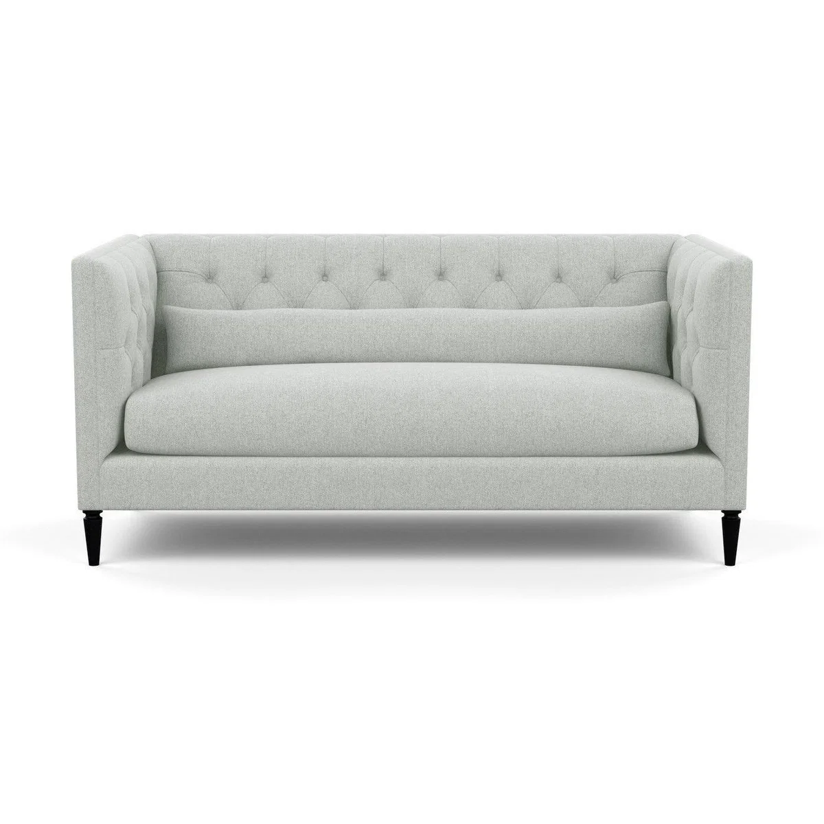 Heal's Balmoral 3 Seater Sofa Smart Linen Mix Duck Egg Walnut Feet - Heal's UK Furniture – image 63