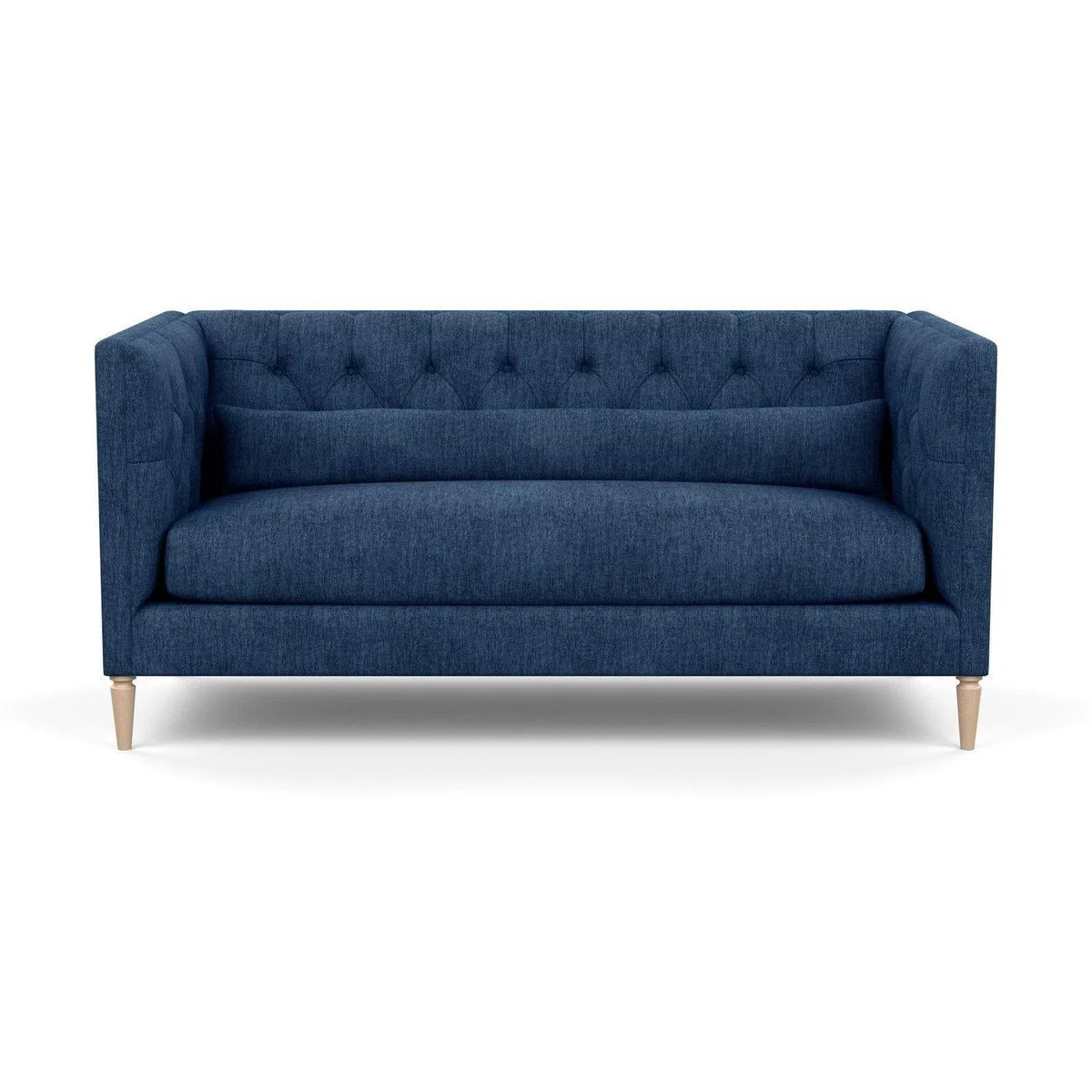 Heal's Balmoral 3 Seater Sofa Smart Linen Mix Duck Egg Walnut Feet - Heal's UK Furniture – image 65