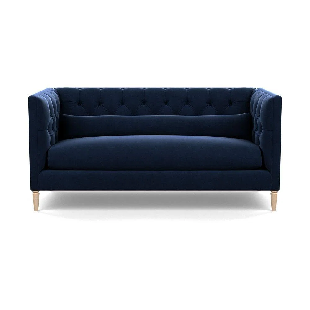 Heal's Balmoral 3 Seater Sofa Smart Linen Mix Duck Egg Walnut Feet - Heal's UK Furniture – image 66