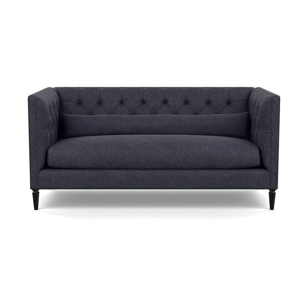 Heal's Balmoral 3 Seater Sofa Smart Linen Mix Duck Egg Walnut Feet - Heal's UK Furniture – image 88