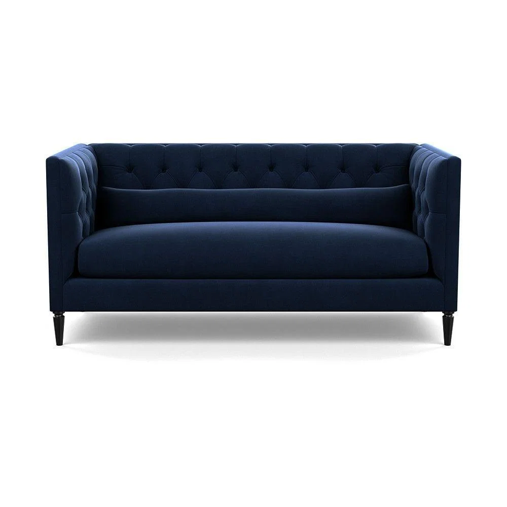 Heal's Balmoral 3 Seater Sofa Smart Linen Mix Duck Egg Walnut Feet - Heal's UK Furniture – image 91